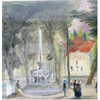 Gravure Vauxhall Gardens